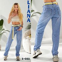 Джинсы Beki 1-011 l.blue - делук