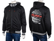 Куртка M7 7795 black-grey - делук