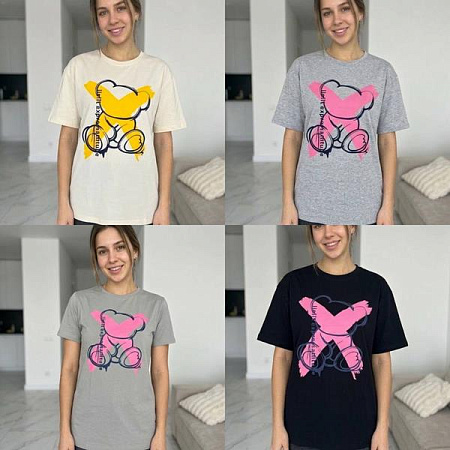 Футболка Annet YT5805 l.gray - делук