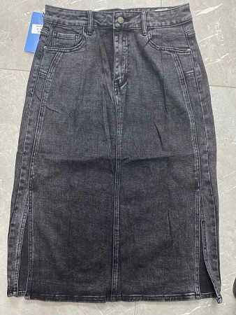 Юбка Liana Denim 488 d.grey - делук