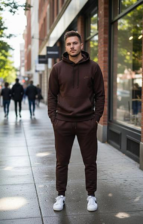 Костюм Спорт Delviago DL1172 brown - делук