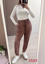 Штаны Спорт Fsn 2593 brown - делук