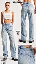 Джинсы Jeans Style 2880-80 l.blue - делук