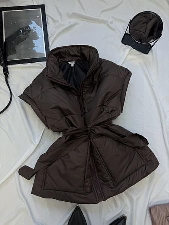 Жилетка Sofi Cor 9064 d.brown - делук