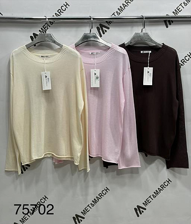 Свитер Met&March 75702 beige - делук
