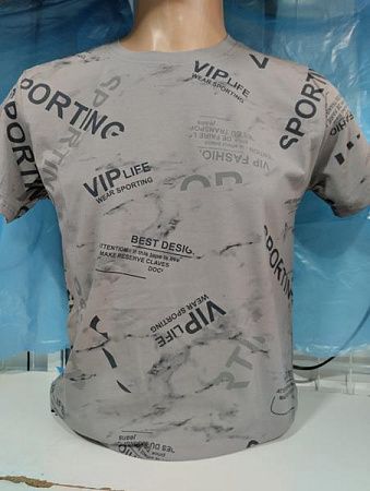 Футболка Panda 1880 grey - делук