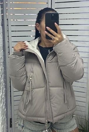 Куртка Annet AZ0163 beige - делук