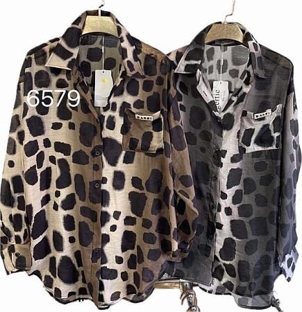 Рубашка Immei 6579 brown - делук