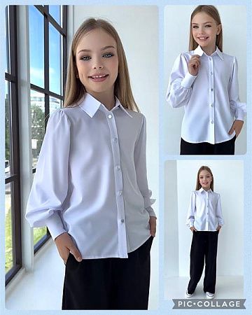 Рубашка Miki Maki MM19 white - делук