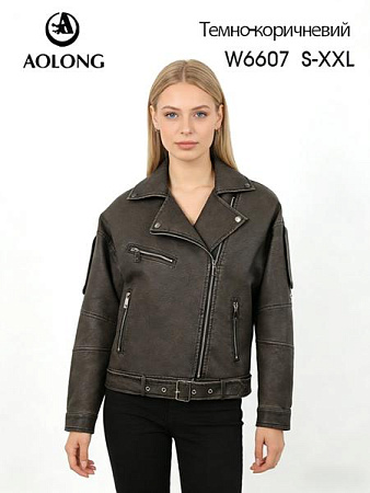 Куртка Immei W6607 brown - делук