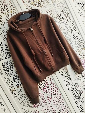 Кофта Спорт Lora LR351 brown - делук