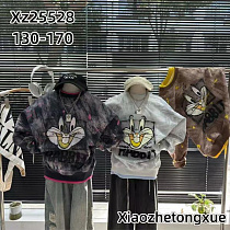 Свитер Fashion Kids XZ25528 l.grey - делук