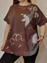 Футболка Kosta KS60 brown - делук