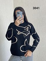 Свитер Fsn 3041 navy - делук