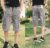 Шорты Lili 19185 l.grey - делук