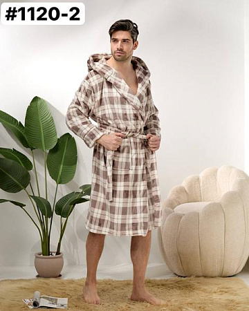 Халат Romeo Life 1120-2 beige - делук