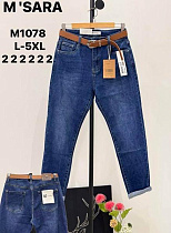 Джинсы Miss Kurry M1078 blue - делук