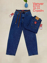 Джинсы Vanver B2105 blue - делук
