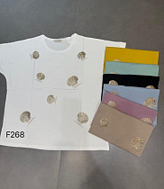 Футболка Dgmd F268 mix - делук