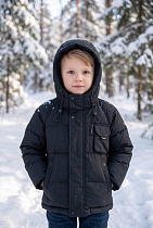 Куртка Delfinka 26340 black - делук