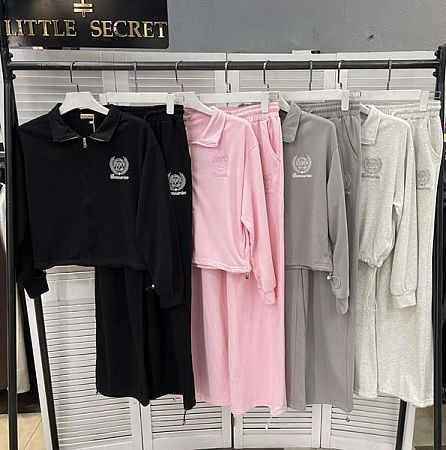 Костюм Спорт Little Secret 5016-1 d.grey - делук