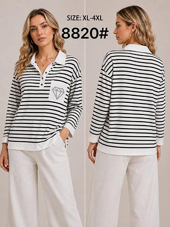 Свитер Kaffir Lily 8820 white - делук