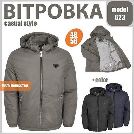 Ветровка Vanda 623 black - делук