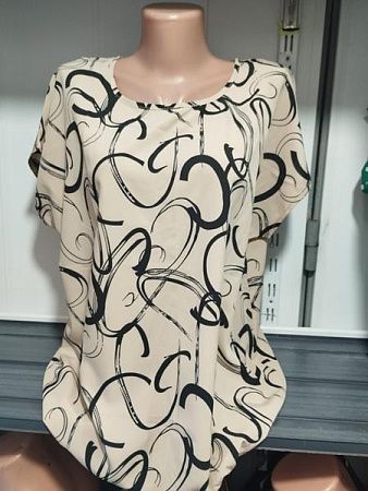 Футболка Galina 541-13 beige - делук