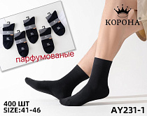 Носки Корона AY231-1 black - делук