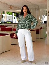 Блузка Loren 746 green Блузка Loren 746 green - делук