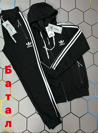 Костюм Спорт Alex Clothes 13084 black - делук