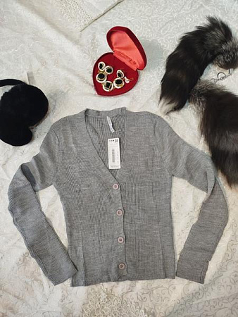 Кардиган Liza Brend 3135 grey - делук