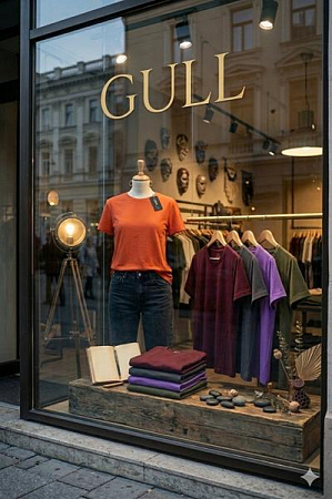 Футболка Gull G155 orange - делук