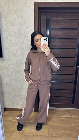 Костюм Спорт Valentina 033-034 brown - делук