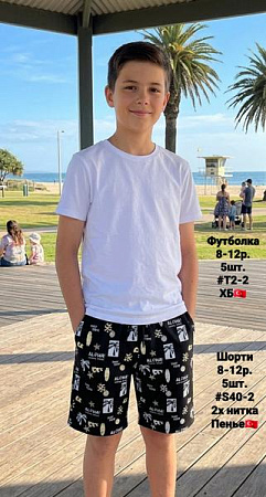 Шорты Amz S40-2-1 black - делук