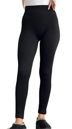 Лосины Alia 3167 black махра - делук