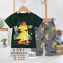 Пижама Фунтик 282-1 green - делук