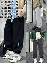 Штаны Спорт Meloria F2630 l.grey - делук