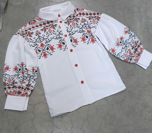 Вышиванка Diden DD20 white - делук