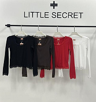 Свитер Little Secret 2510 black - делук