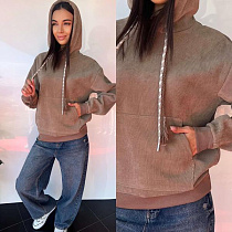 Худи Three Black Women TB84 beige - делук