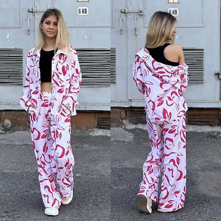 Костюм Karolina KR184 white - делук