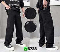 Джинсы God Baron 6728 black - делук
