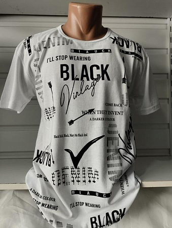 Футболка Panda 1586 white - делук