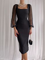 Платье Inna 286 black - делук