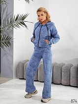 Костюм Спорт Loren 874 l.blue - делук