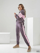 Костюм Спорт Loren 885 grey-pink - делук