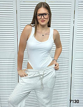 Боди Mmc Clothes 7130 white - делук