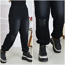 Штаны Спорт Direa 6080 black - делук
