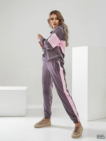 Костюм Спорт Loren 885 grey-pink - делук